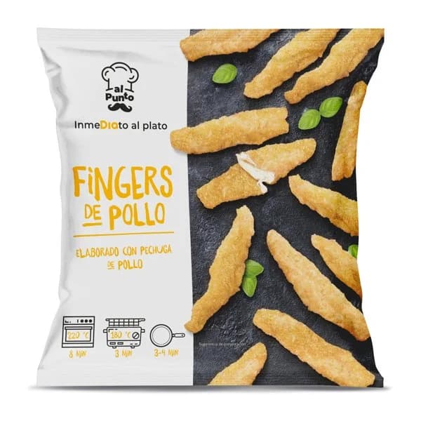 Fingers de pollo Al Punto Dia bolsa 400 g - 0.4 kg - Imagen del producto en Findit