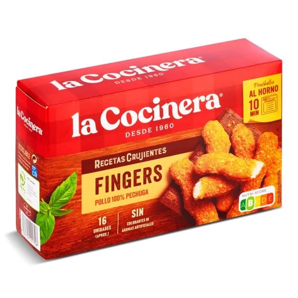 Finger de pollo La cocinera caja 320 g - 0.32 kg - Imagen del producto en Findit