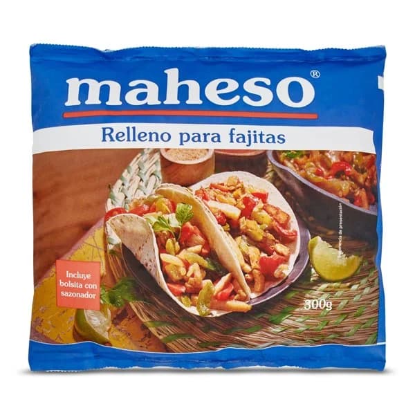 Relleno para fajitas Maheso bolsa 300 g - 1 ud - Imagen del producto en Findit