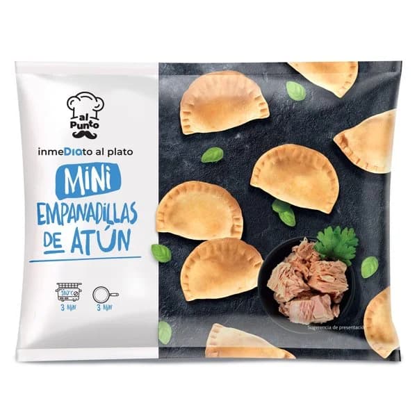 Mini empanadillas de atún Al Punto Dia bolsa 400 g - 0.4 kg - Imagen del producto en Findit