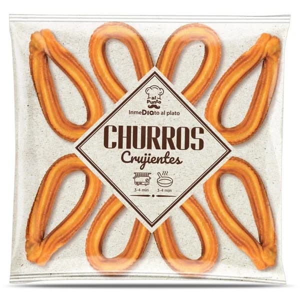 Churros lazo Al Punto Dia bolsa 500 g - 0.5 kg - Imagen del producto en Findit