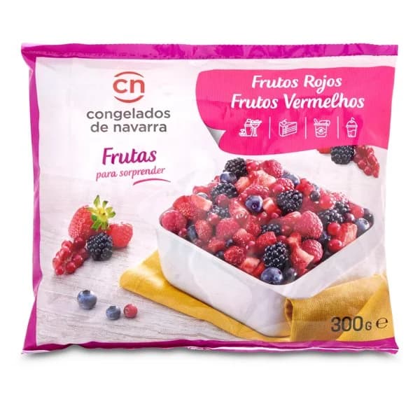 Frutos rojos Congelados de Navarra bolsa 300 g - 0.3 ud - Imagen del producto en Findit
