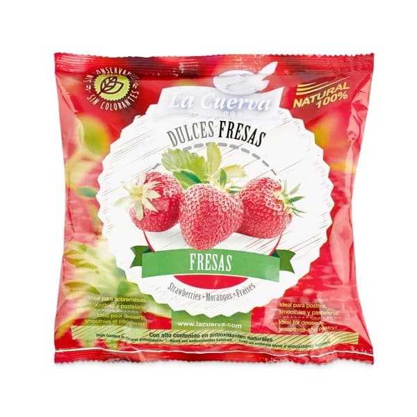 Fresas congeladas La cuerva bolsa 300 g - 0.3 ud - Imagen del producto en Findit