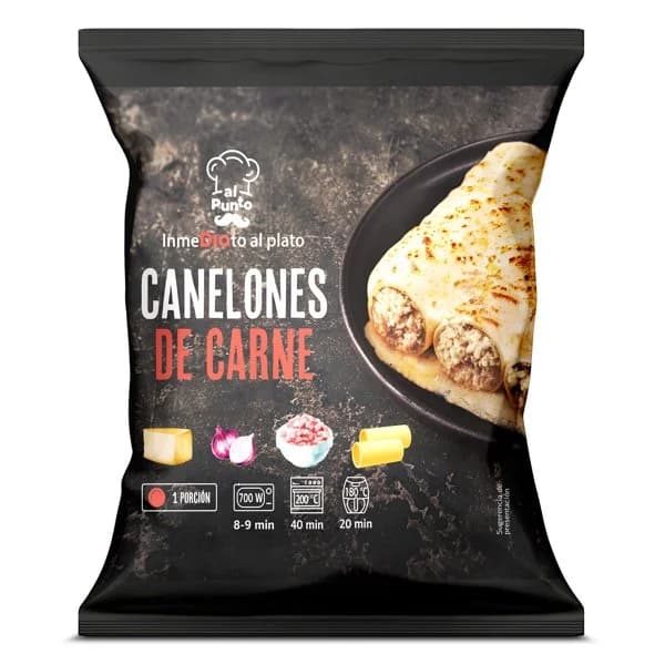 Canelón de carne Al Punto Dia bolsa 300 g - 0.3 kg - Imagen del producto en Findit