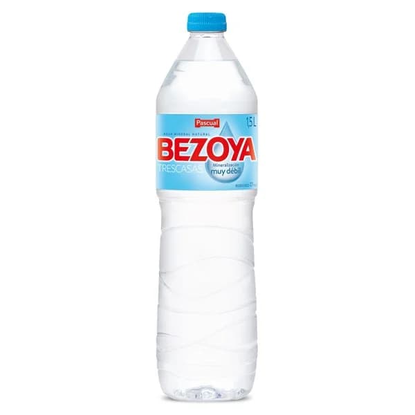 Agua mineral natural Bezoya botella 1.5 l - 1.5 l - Imagen del producto en Findit