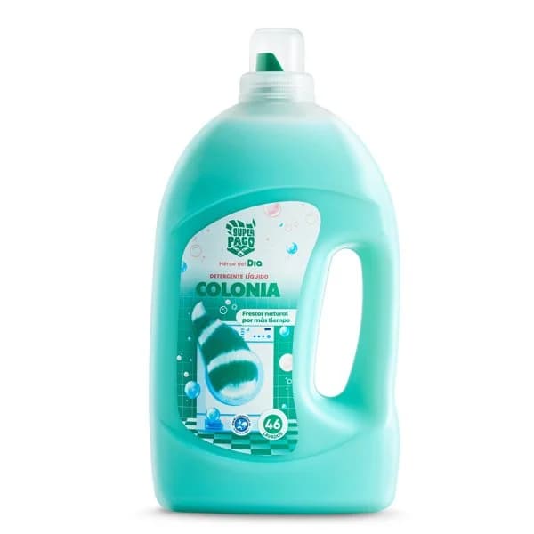 Detergente máquina líquido colonia botella Super Paco de Dia garrafa 46 lavados - 47.22 ud - Imagen del producto en Findit