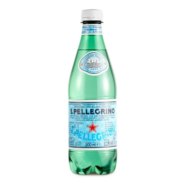 Agua con gas San Pellegrino botella 50 cl - 0.5 l - Imagen del producto en Findit