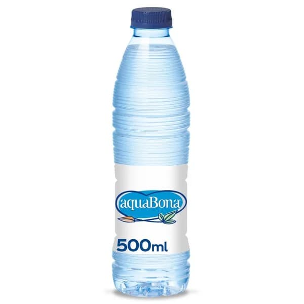 Agua mineral natural Aquabona botella 500 ml - 0.5 l - Imagen del producto en Findit