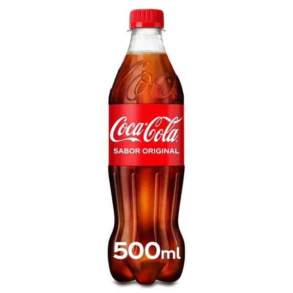 Refresco de cola sabor original Coca-Cola botella 50 cl - 0.5 l - Imagen del producto en Findit