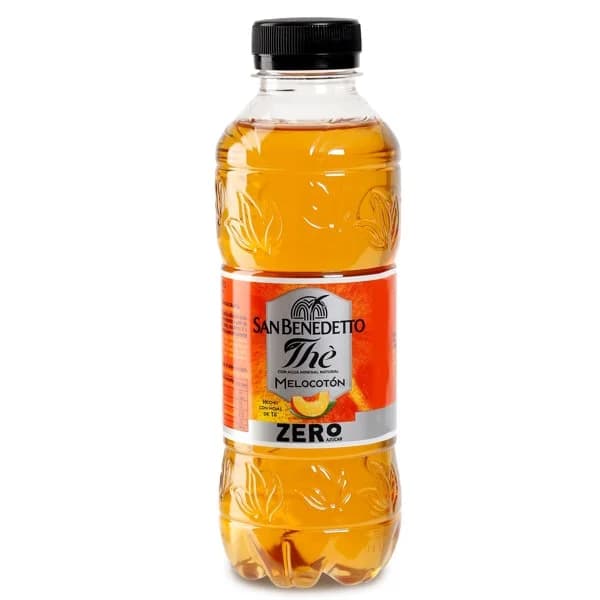 Refresco de té de melocotón zero San Benedetto botella 50 cl - 0.5 l - Imagen del producto en Findit