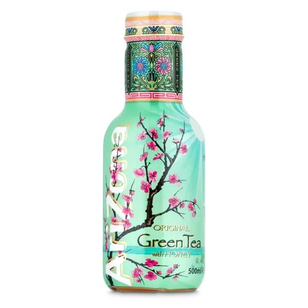 Refresco de té verde con miel Arizona botella 50 cl - 1 ud - Imagen del producto en Findit