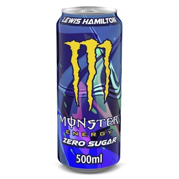 Bebida energética zero azúcar Lewis Hamilton Monster Energy lata 500 ml - 0.5 l - Imagen del producto en Findit