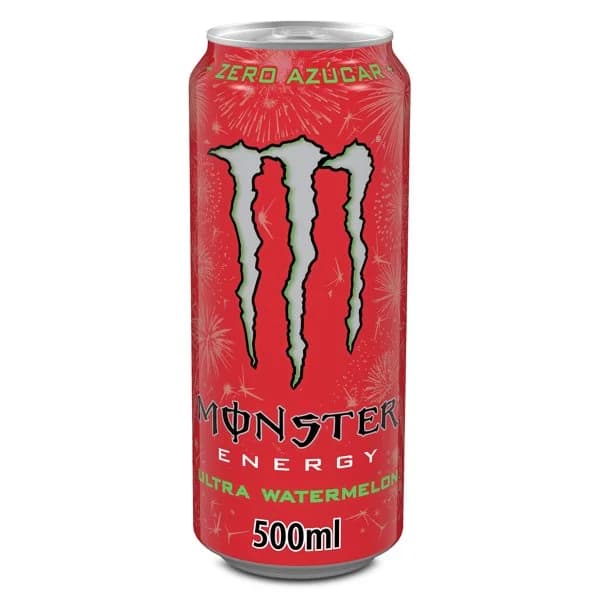 Bebida energética ultra watermelon Monster Energy lata 500 ml - 0.5 l - Imagen del producto en Findit