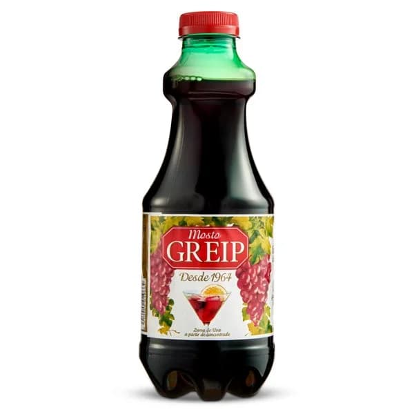 Mosto tinto Greip botella 1 l - 1 l - Imagen del producto en Findit