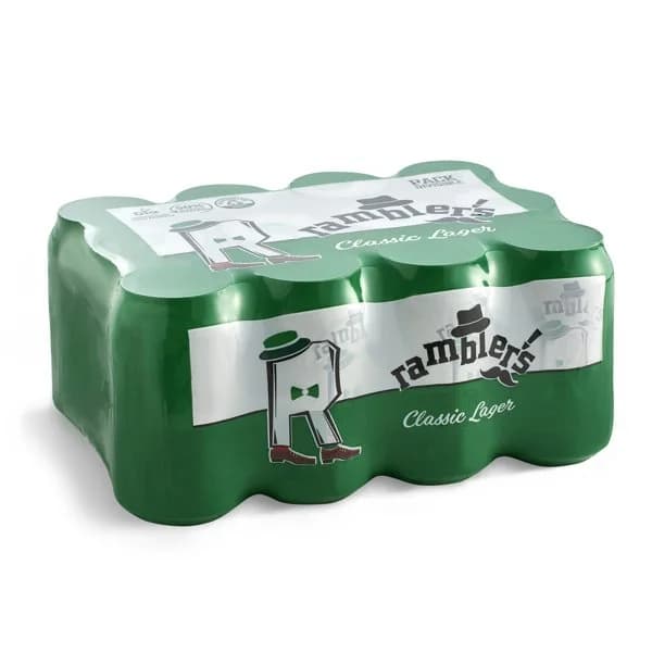 Cerveza lager Ramblers de Dia lata 12 x 33 cl - 3.96 l - Imagen del producto en Findit