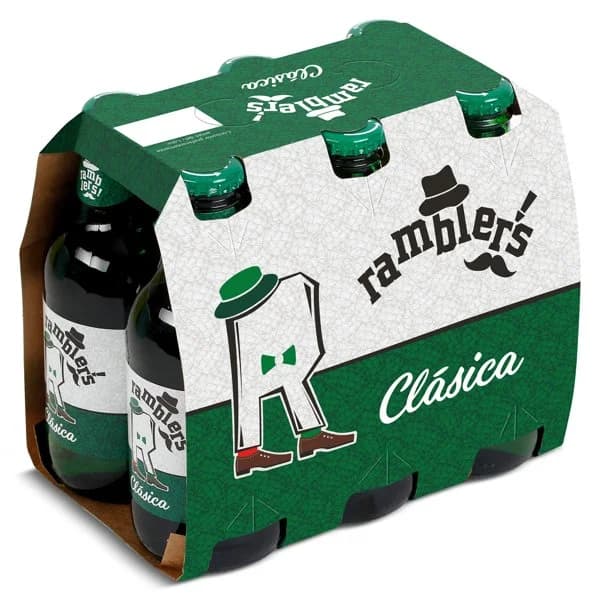 Cerveza lager Ramblers de Dia botella 6 x 25 cl - 1.5 l - Imagen del producto en Findit