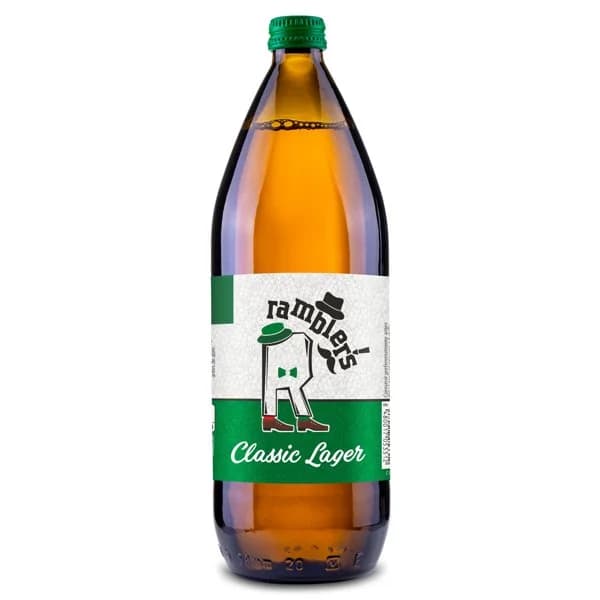 Cerveza lager Ramblers de Dia botella vidrio 1 l - 1 l - Imagen del producto en Findit