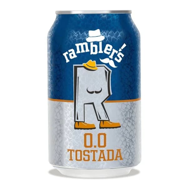 Cerveza tostada 0,0% alcohol Ramblers de Dia lata 33 cl - 0.33 l - Imagen del producto en Findit