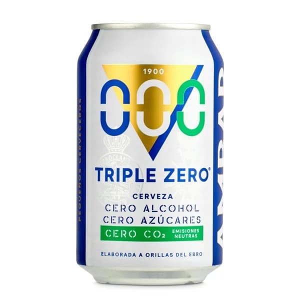 Cerveza triple zero Ambar lata 33 cl - 0.33 l - Imagen del producto en Findit