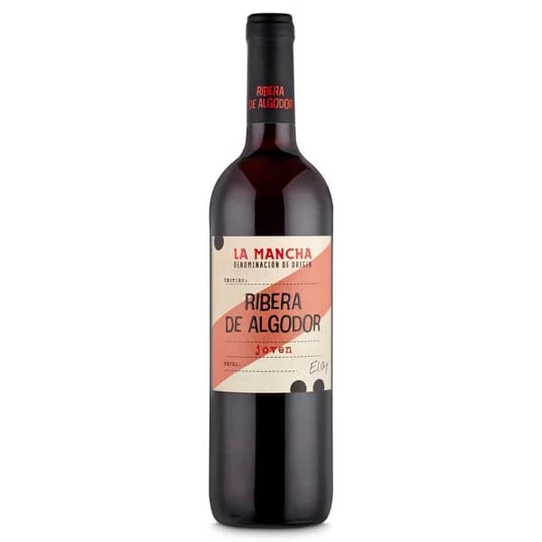 Vino tinto joven D.O. La Mancha Ribera de Algodor botella 75 cl - 0.75 l - Imagen del producto en Findit