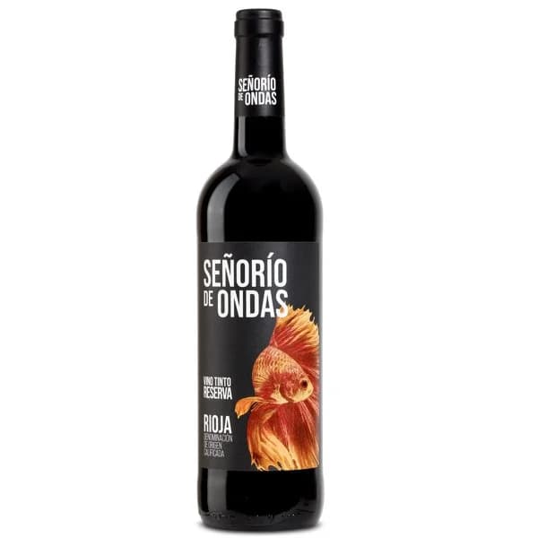 Vino tinto reserva D.O. Rioja Señorío de Ondas botella 75 cl - 0.75 l - Imagen del producto en Findit