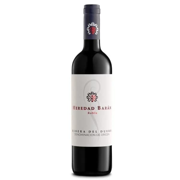 Vino tinto roble D.O. Ribera del Duero Heredad baran botella 75 cl - 0.75 l - Imagen del producto en Findit
