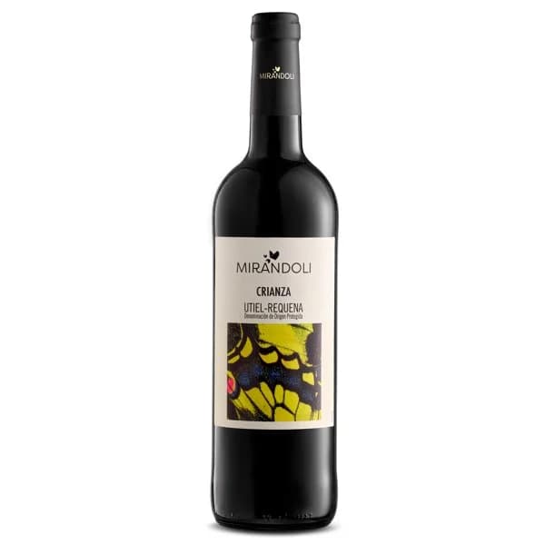 Vino tinto crianza D.O. Utiel Requena MiranD.O.li botella 75 cl - 0.75 l - Imagen del producto en Findit