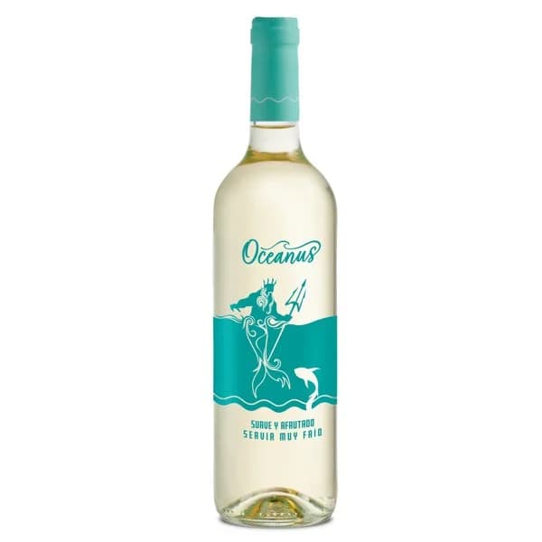 Vino blanco suave y afrutado Oceanus botella 75 cl - 0.75 l - Imagen del producto en Findit