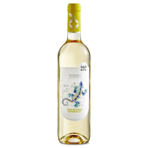 Vino blanco semidulce D.O. Penedés Solell de Flix botella 75 cl - 0.75 l - Imagen del producto en Findit