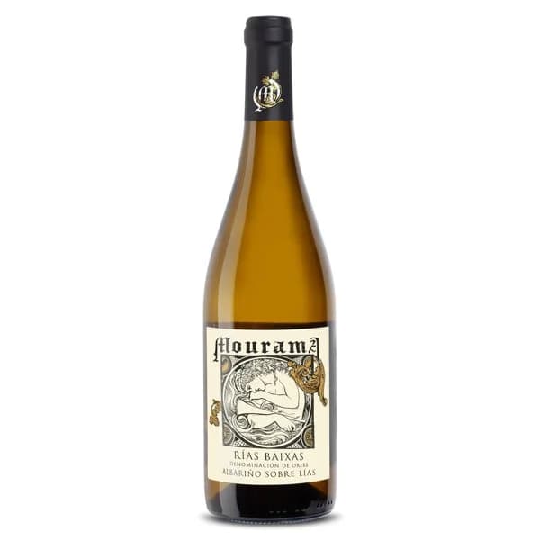 Vino blanco albariño D.O. Rías Baixas Mourama botella 75 cl - 0.75 l - Imagen del producto en Findit