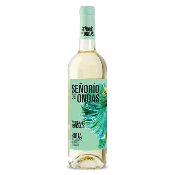 Vino blanco semidulce D.O. Rioja Señorío de Ondas botella 75 cl - 0.75 l - Imagen del producto en Findit
