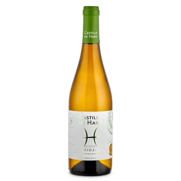 Vino blanco tempranillo D.O. Rioja Castillo de Haro botella 75 cl - 0.75 l - Imagen del producto en Findit