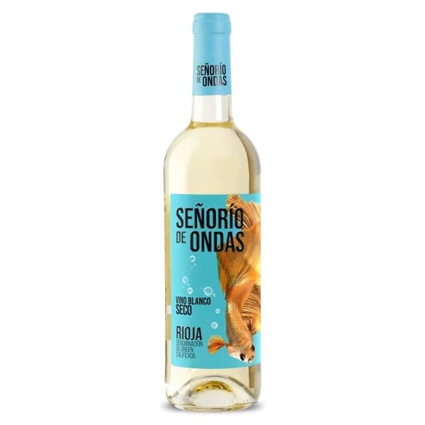 Vino blanco D.O. Rioja Señorío de Ondas botella 75 cl - 0.75 l - Imagen del producto en Findit