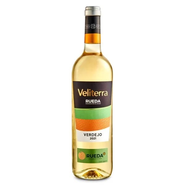 Vino blanco verdejo D.O. Rueda Veliterra botella 75 cl - 0.75 l - Imagen del producto en Findit