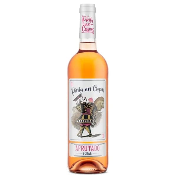 Vino rosado bobal Pinta en Copas botella 75 cl - 0.75 l - Imagen del producto en Findit