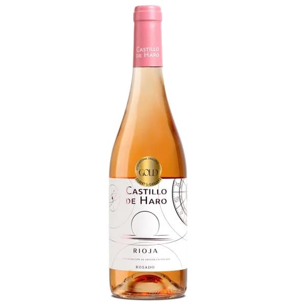 Vino rosado D.O. Rioja Castillo de Haro botella 75 cl - 0.75 l - Imagen del producto en Findit