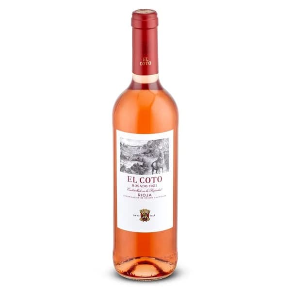 Vino rosado D.O. Rioja El coto botella 75 cl - 0.75 l - Imagen del producto en Findit