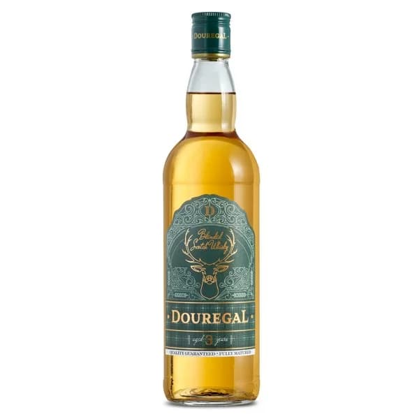 Whisky escocés 3 años Douregal botella 70 cl - 0.7 l - Imagen del producto en Findit