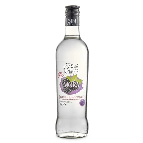 Licor de mora sin alcohol Soñador botella 70 cl - 0.7 ud - Imagen del producto en Findit