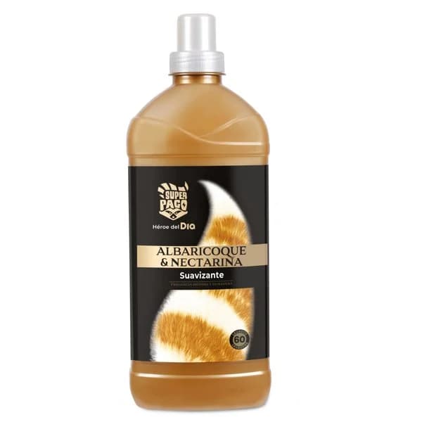 Suavizante premium albaricoque y nectarina Super Paco de Dia botella 60 lavados - 1 ud - Imagen del producto en Findit