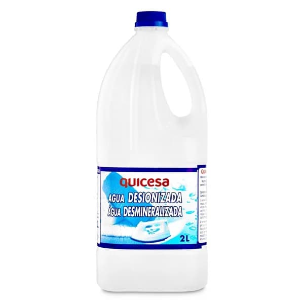 Agua destilada Quicesa garrafa 2 l - 1 ud - Imagen del producto en Findit