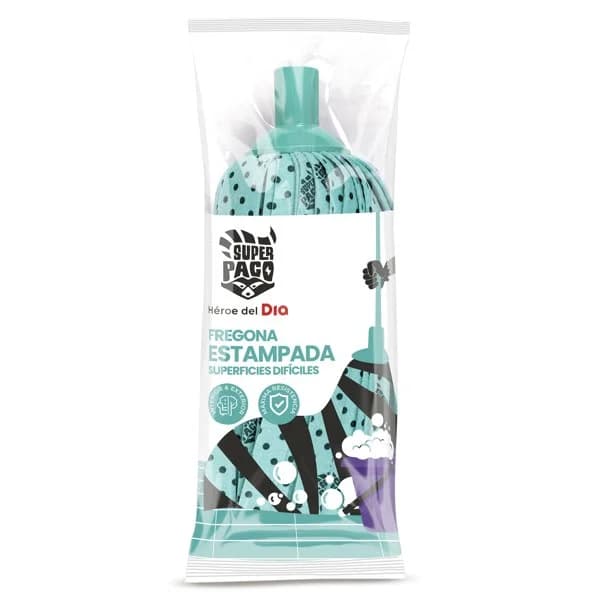 Fregona estampada Super Paco de Dia bolsa 1 unidad - 1 ud - Imagen del producto en Findit