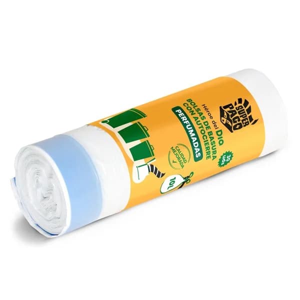 Bolsas de basura autocierre 10 lt Super Paco de Dia 30 unidades - 33.67 ud - Imagen del producto en Findit