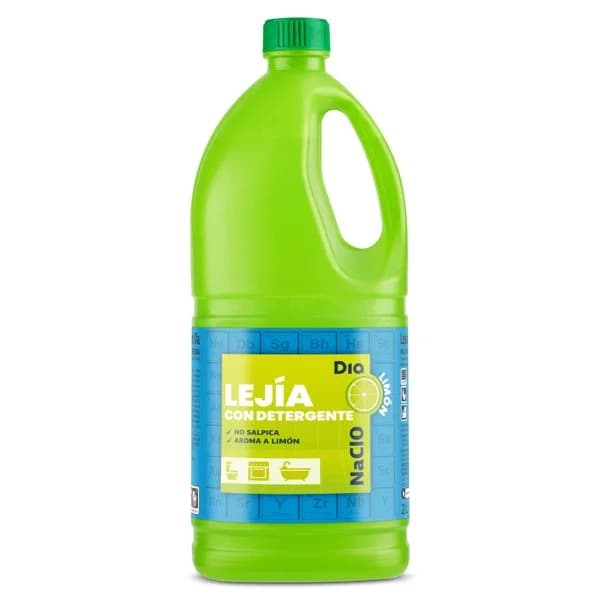Lejía con detergente limón Dia garrafa 2 l - 1.98 l - Imagen del producto en Findit