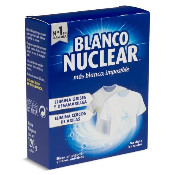 Blanqueador Blanco Nuclear 120 g - 0.12 kg - Imagen del producto en Findit