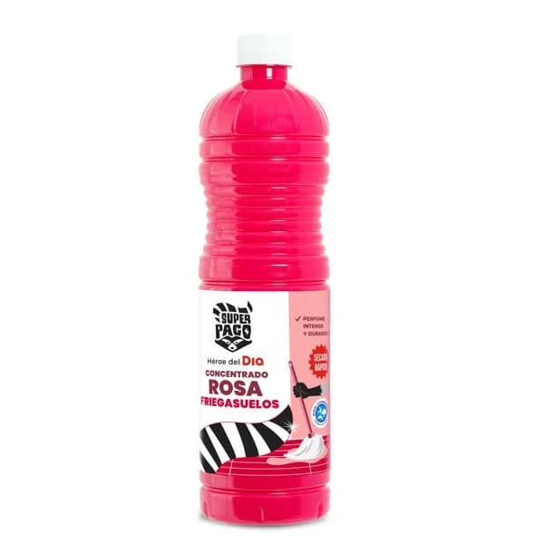 Friegasuelos concentrado rosa Super Paco de Dia botella 1 l - 1 ud - Imagen del producto en Findit