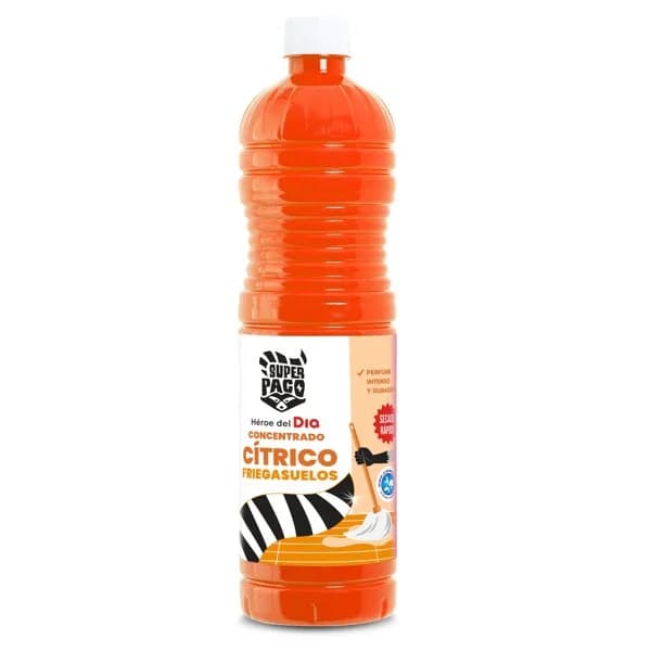Friegasuelos concentrado cítrico Super Paco de Dia botella 1 l - 1 ud - Imagen del producto en Findit