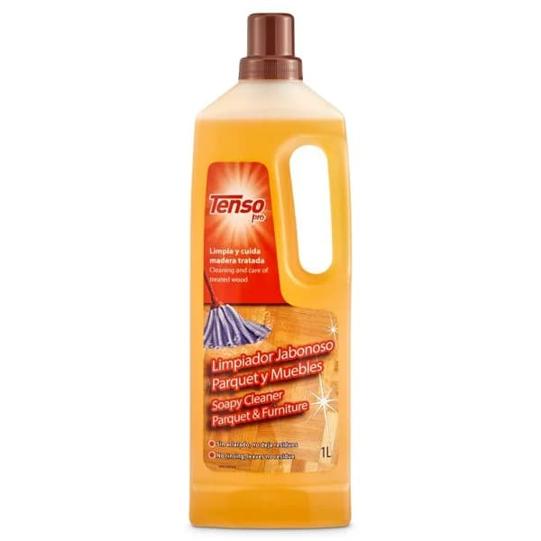 Limpiador jabonoso madera Tenso pro botella 1 l - 1 ud - Imagen del producto en Findit