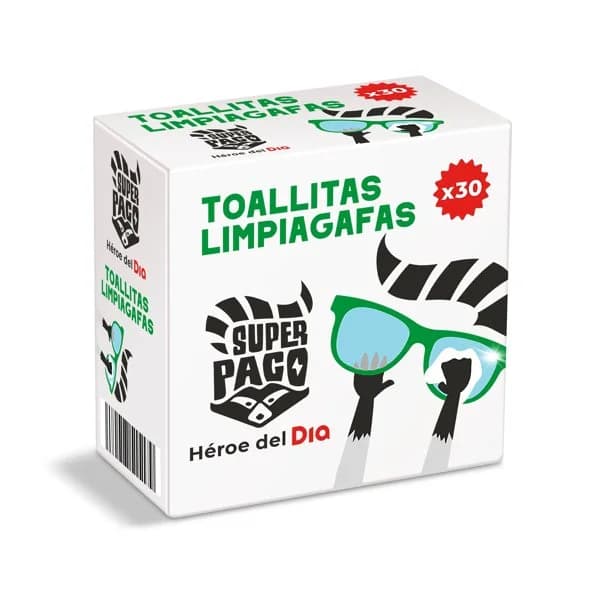 Toallitas limpiagafas Super Paco de Dia caja 30 unidades - 30 ud - Imagen del producto en Findit