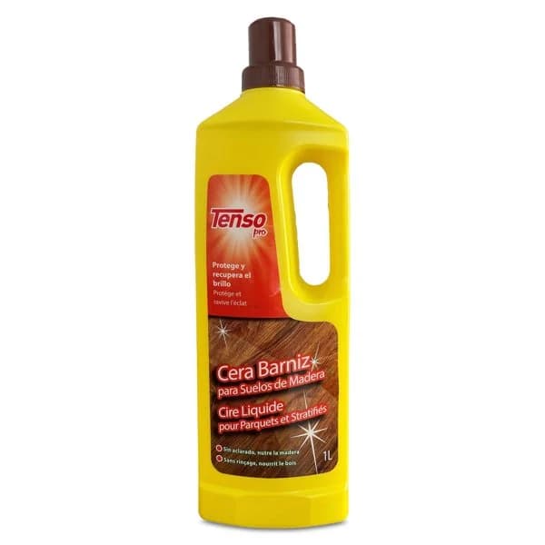 Cera para suelos y madera Tenso pro botella 1 l - 1 ud - Imagen del producto en Findit